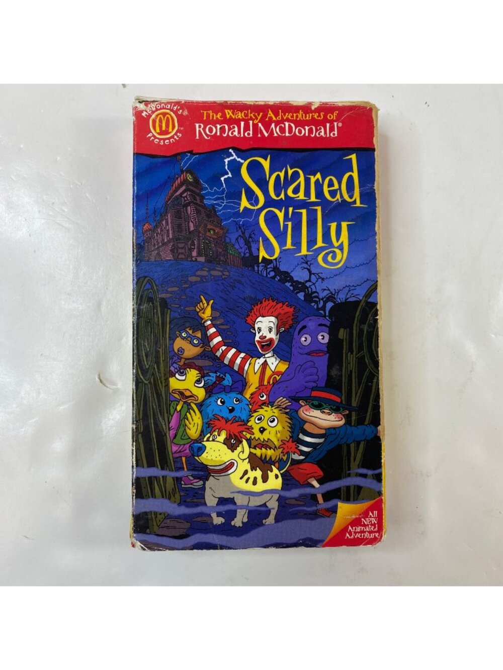 The Wacky Adventures Of Ronald McDonald Scared Silly 1998 VHS Animated Pre-Owned